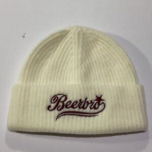 Beerbro Cream Colored Premium Knit Women's Beanie New